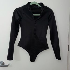 Prettylittlething black bodysuit